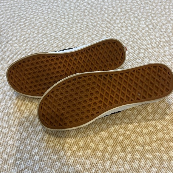 Black and White Checkerboard Vans - Picture 3 of 6